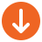 9004752 arrow down navigation direction icon